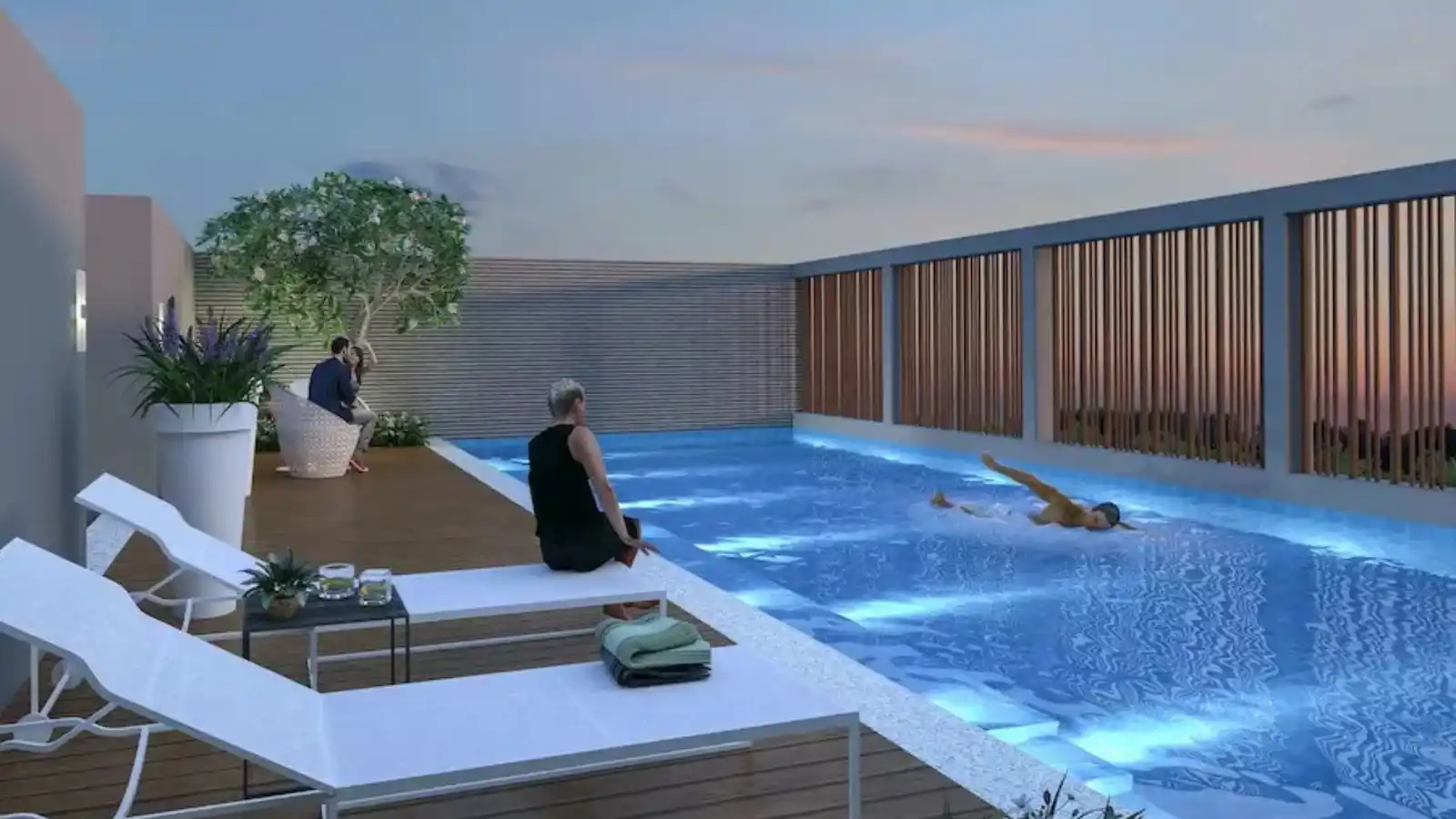 DNR-Spring-Leaf-Apartments-in-Koramangala-Bangalore-swimming-Pool